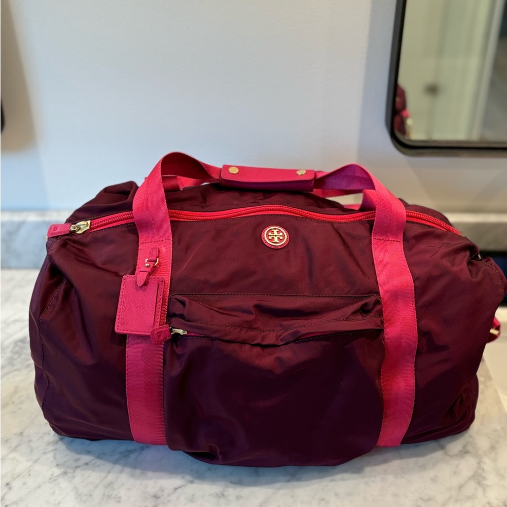 Tory Burch Nylon Duffle Bag